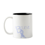 Light Blue Ribbon Mug