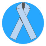 Light Blue Ribbon Products and Apparel stickers