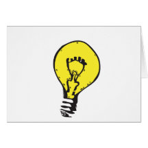 LIGHT BULB BRIGHT IDEA!! CARDS