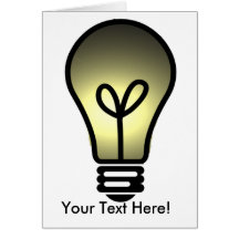 Light Bulb Card