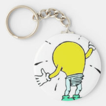 light bulb key chain
