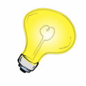 Light Bulb photo sculptures