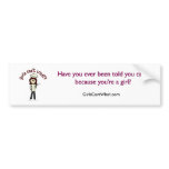 Light Chef Girl bumper stickers