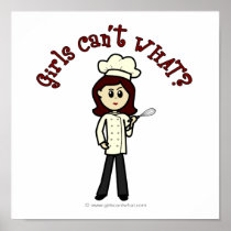 Light Chef Girl Print