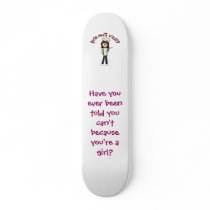 Light Chef Girl Skateboard Deck