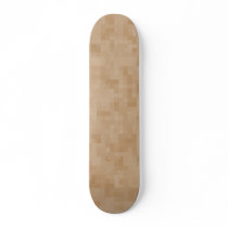 Light Coffee Brown Colour Abstract Pattern. Skateboards