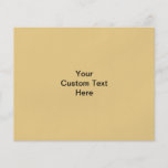 Light Coloured Seahorse on Gold Colour Background Flyer