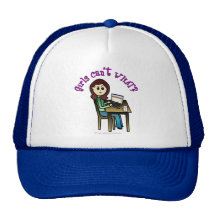 Light Computer Girl Hat