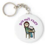 Light Computer Girl keychains