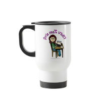 Light Computer Girl Coffee Mug