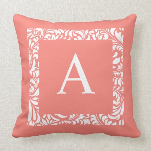 Coral Throw Pillows