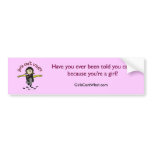 Light CSI Detective bumper stickers
