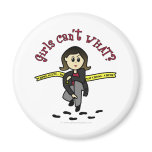 Light CSI Girl magnets