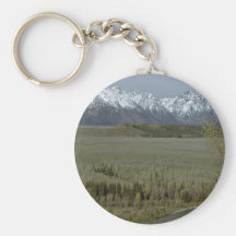 Light Dividing The Landscape Keychains