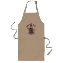 Light Drummer Girl Apron
