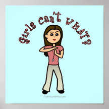 Light Female Coach Poster