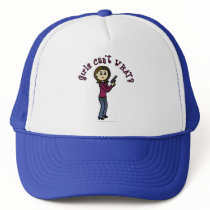 Light Female Sharpshooter Trucker Hat