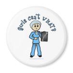 Light Female X-Ray Technologist magnets