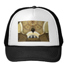 Light Fixture In LA City Hall Trucker Hats