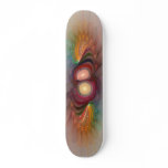 'Light Flame Abstract 109' skateboard deck