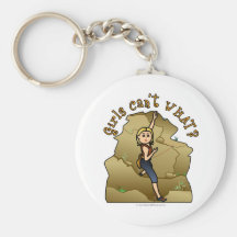 Light Girl Rock Climber Keychain