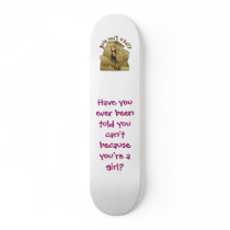 Light Girl Rock Climber Skate Deck