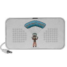 Light Girl Sky Diver Laptop Speakers