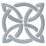 Light Green Celtic Irish Knotwork Design 3 embroidered shirts