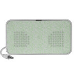 Light Green Lace Mini Speakers