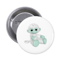 Light Green Monkey Buttons