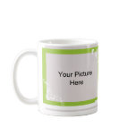 Light Green Swirl Mosque Photo Mug