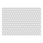 Light Grey and White Polka Dot Pattern. Business Card Template