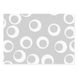 Light grey and white retro pattern. business cards