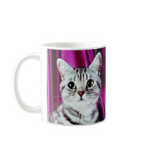 Light Grey Tabby Cat Mug