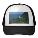 Light House At The Mountain Trucker Hat