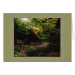 Light In The Jungle Greeting Cards