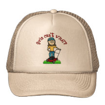 Light Lawn Care Girl Trucker Hat