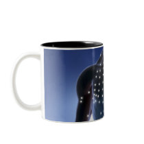 Light map of acupuncture points coffee mugs
