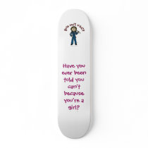 Light Mechanic Girl Skateboard