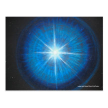 Light of Intuition affirmation Post Card