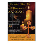 Light of the Lord Success Greeting Card