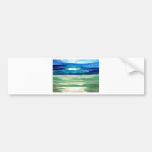 Light of the Sea - CricketDiane Ocean Art Sunlight Bumper Stickers