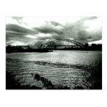 Light over the harbour post cards