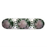 Light Pink Astilbe Flowers on Skateboard