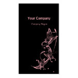 Light Pink Butterflies Business Cards