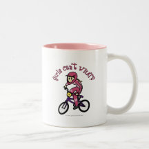 Light Pink Girls BMX Mug