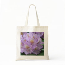 Light Plum Rhododendron in Spring Canvas Bags