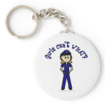 Light Police Officer keychains