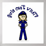 Light Police Officer posters