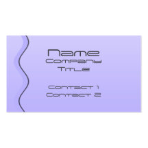 Light Purple and White Wavy Pattern. Business Card